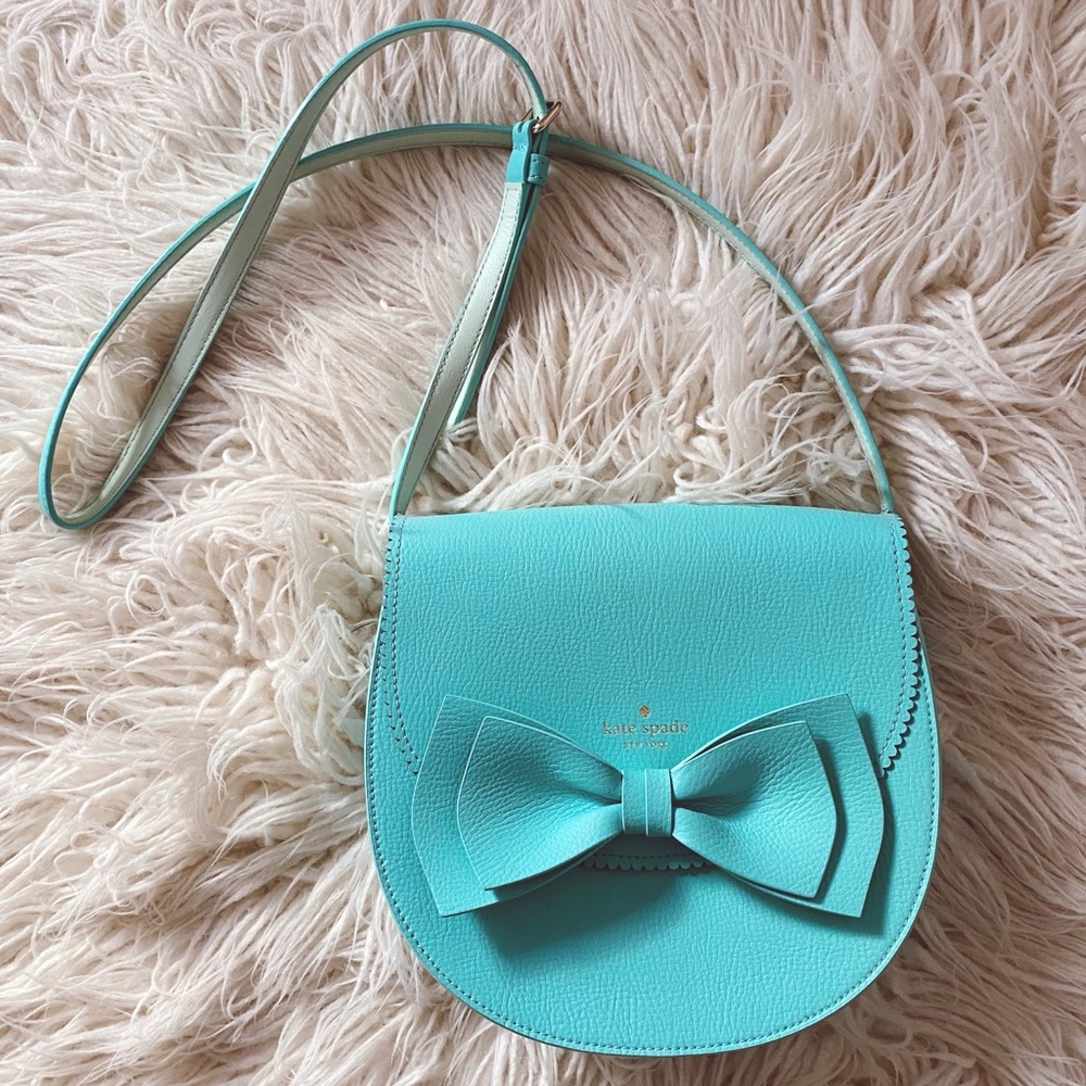 Kate Spade Scalloped Edge Bow Crossbody